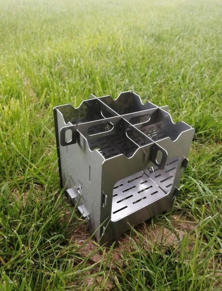 Paslanmaz Metal Kamp Ateş Kutusu