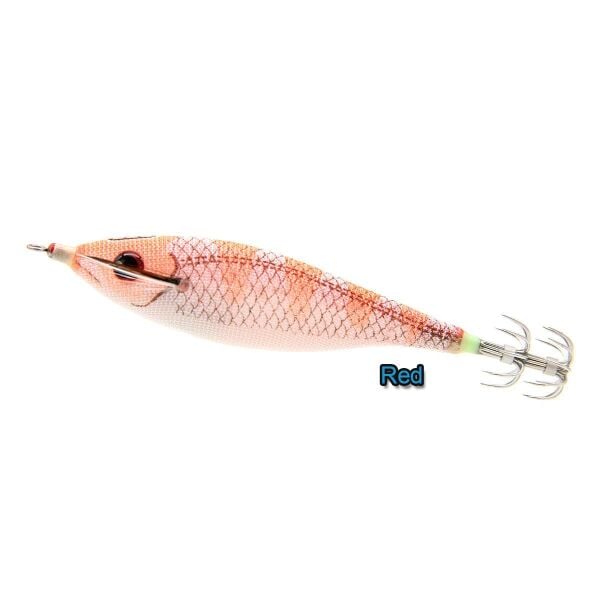 Dtd Arbun Jig 8cm Glowlu Kalamar Zokası RED