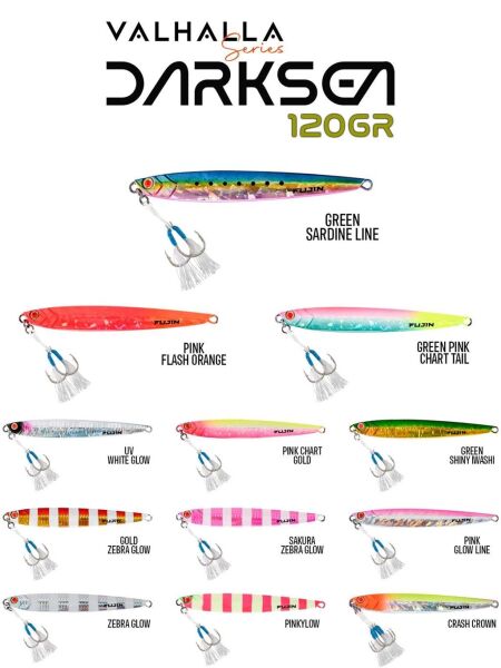 Fujin Valhalla Darksea 120gr Metal Jig Yem