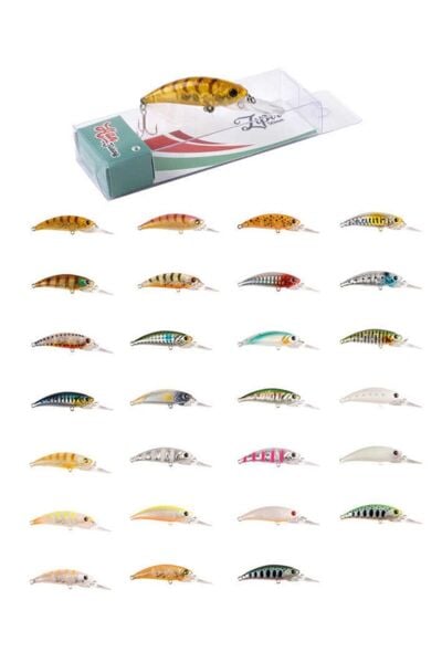 HanFish Zıpır (UG) 50 mm 5 gr LRF Maket Balık HONEY SHRIMP