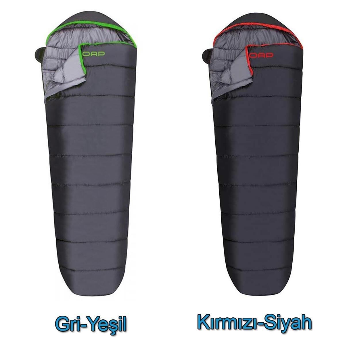 Loap Dauhali -3°C Uyku Tulumu KIRMIZI/SİYAH