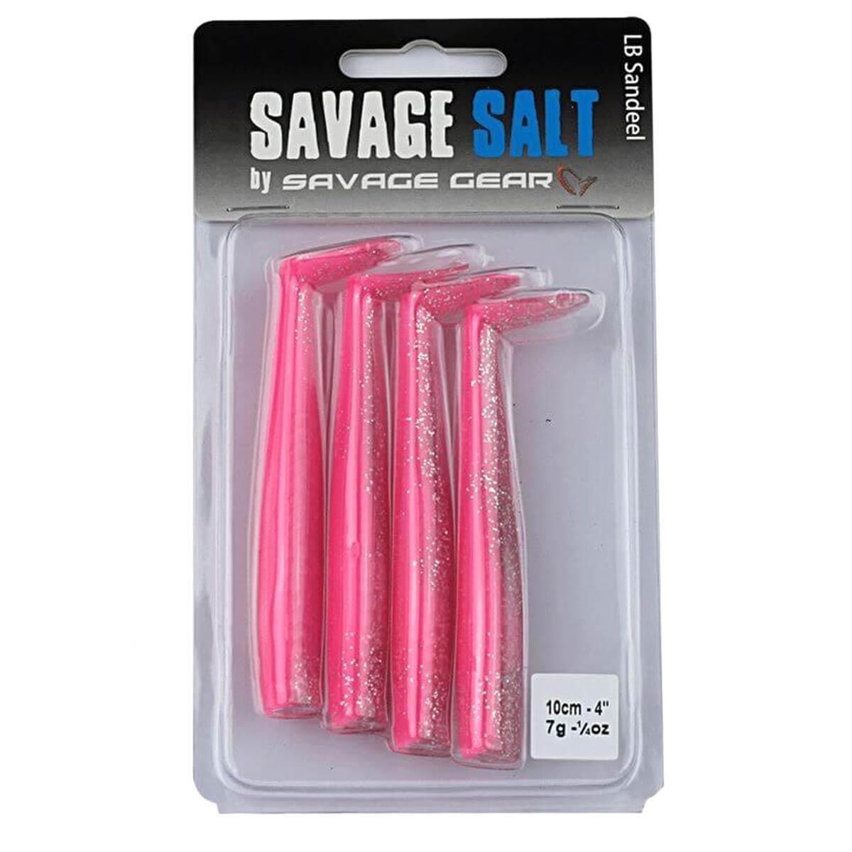 Savage Gear LB Sandeel 10Cm 7Gr Silikon Yem-43-Pink Glitter