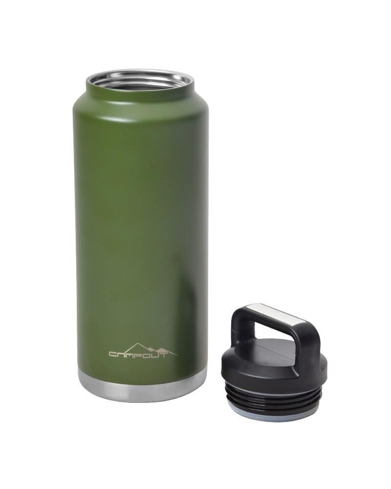 Campout Çift Katmanlı Termos 1000 ML YEŞİL