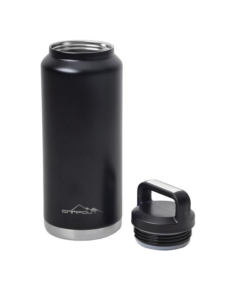 Campout Çift Katmanlı Termos 1000 ML SİYAH