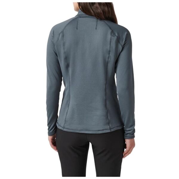 5.11 Stratos 1/4 Zip Turbulance Bayan Shirt ( Gri )