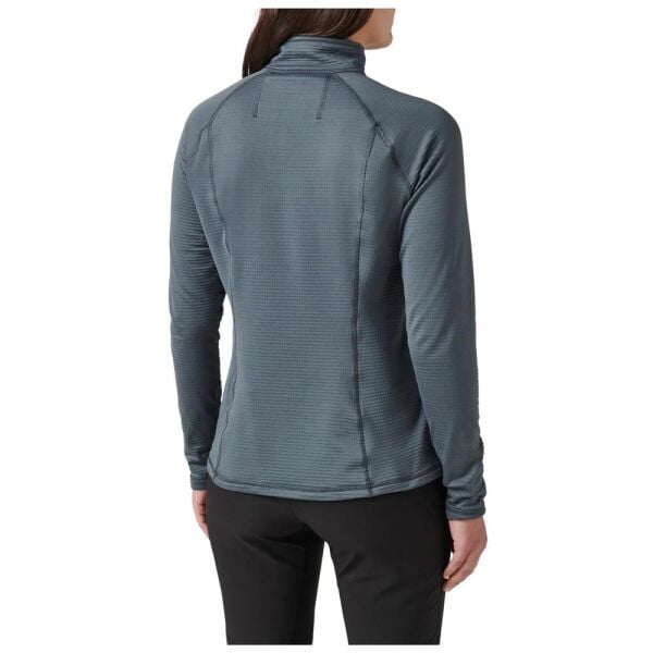 5.11 Stratos 1/4 Zip Turbulance Bayan Shirt ( Gri )
