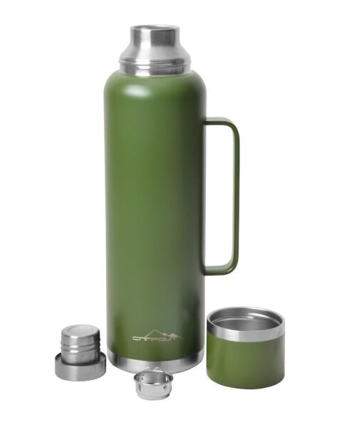 Campout Çift Katmanlı Termos 1500 ML YEŞİL