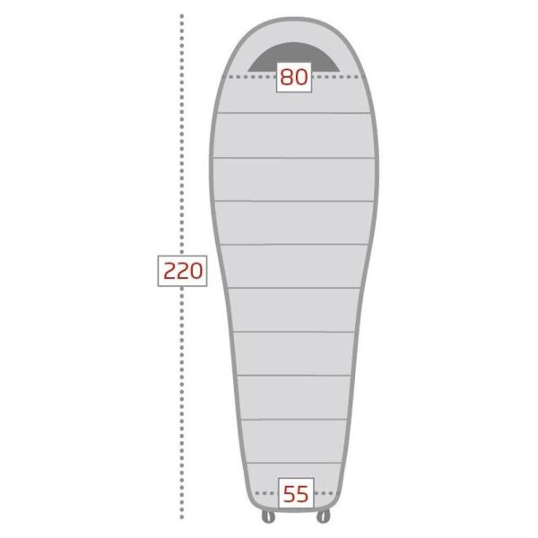 Loap Iron Evo -5°C Uyku Tulumu Lacivert/Yeşil