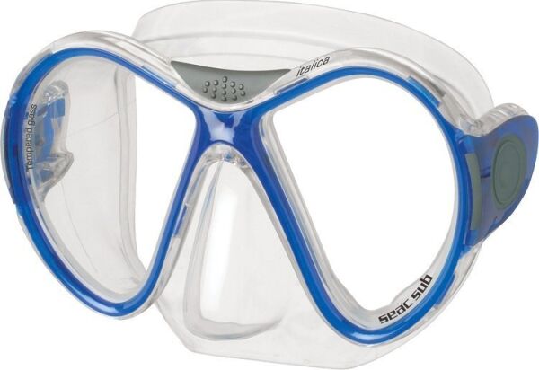 Seac Sub İtalica Dalış Maskesi ( Şeffaf/Mavi)