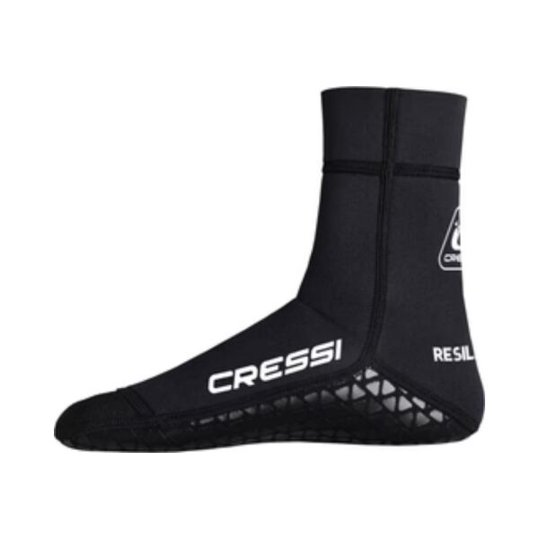 Cressi Resilient Pro Dalış Çorabı BLACK - 3MM - 2XL