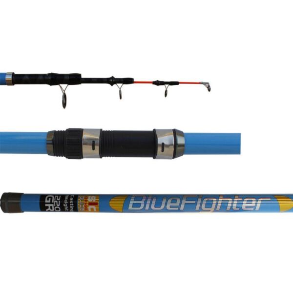 EuroFish Blue Fighter 390cm 220gr TeleSurf Olta Kamışı