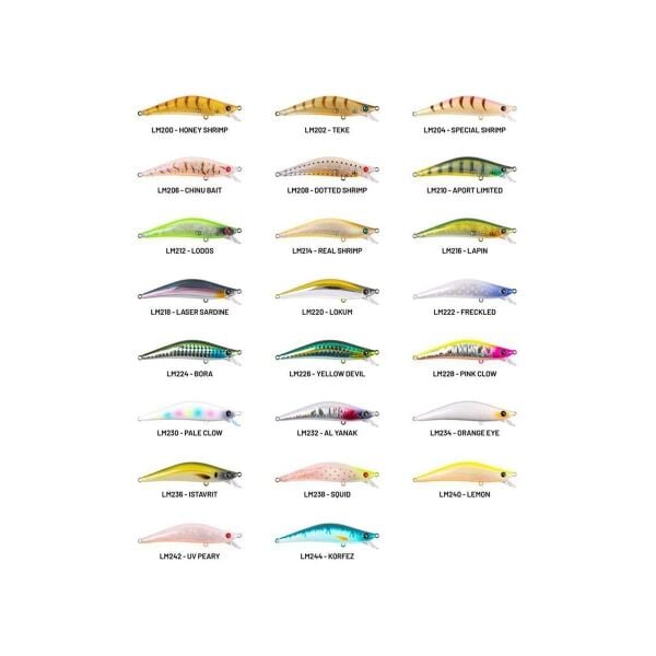 HanFish Lokman 80S 80 mm 8.5 gr Maket Balık