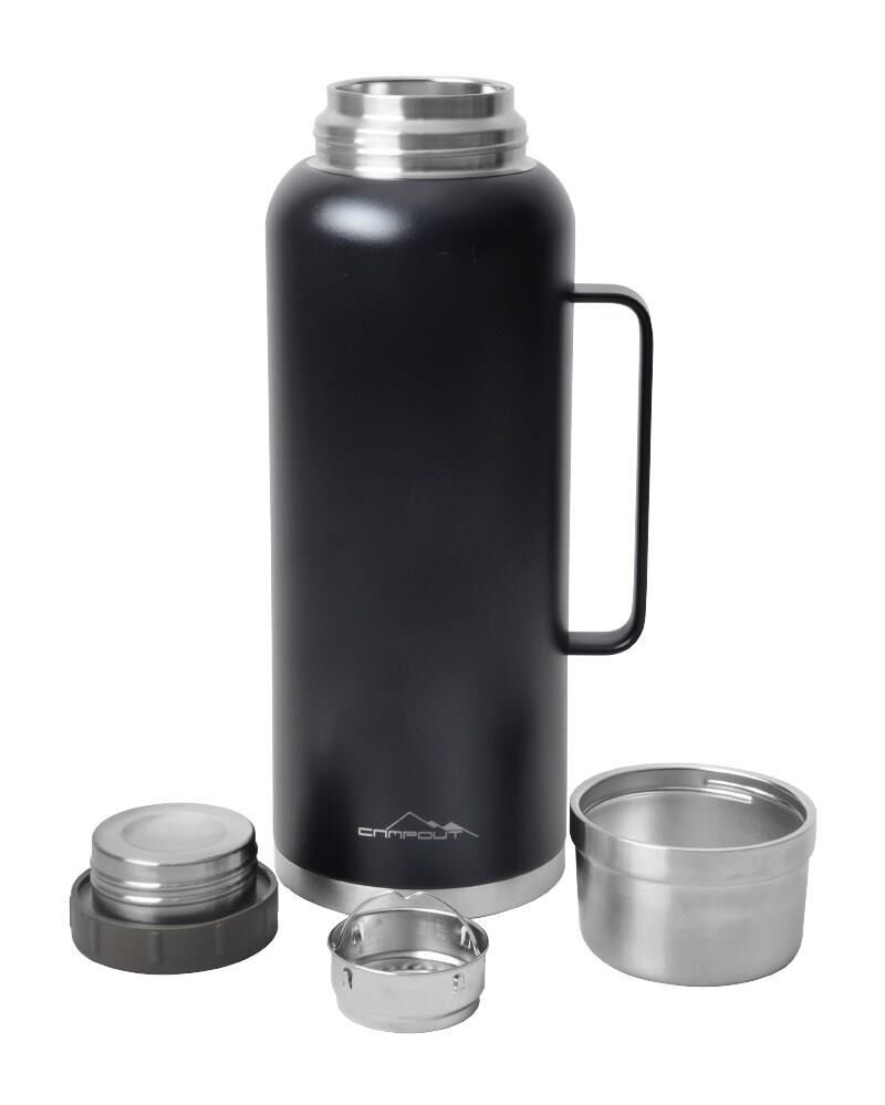Campout Çift Katmanlı Termos 2600 ML SİYAH