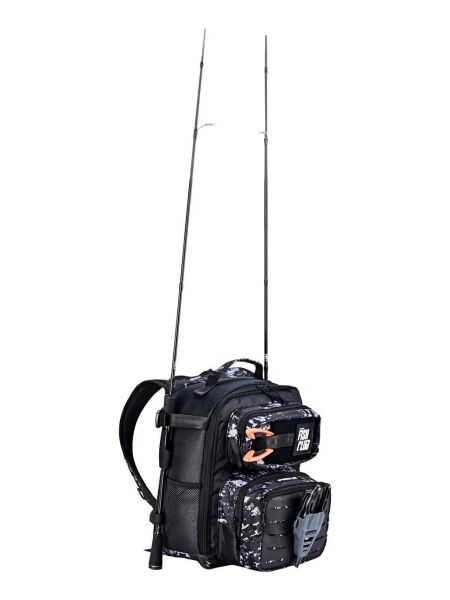 Fujin ProAji Back Pack Black Camo Balıkçı Sırt Çantası