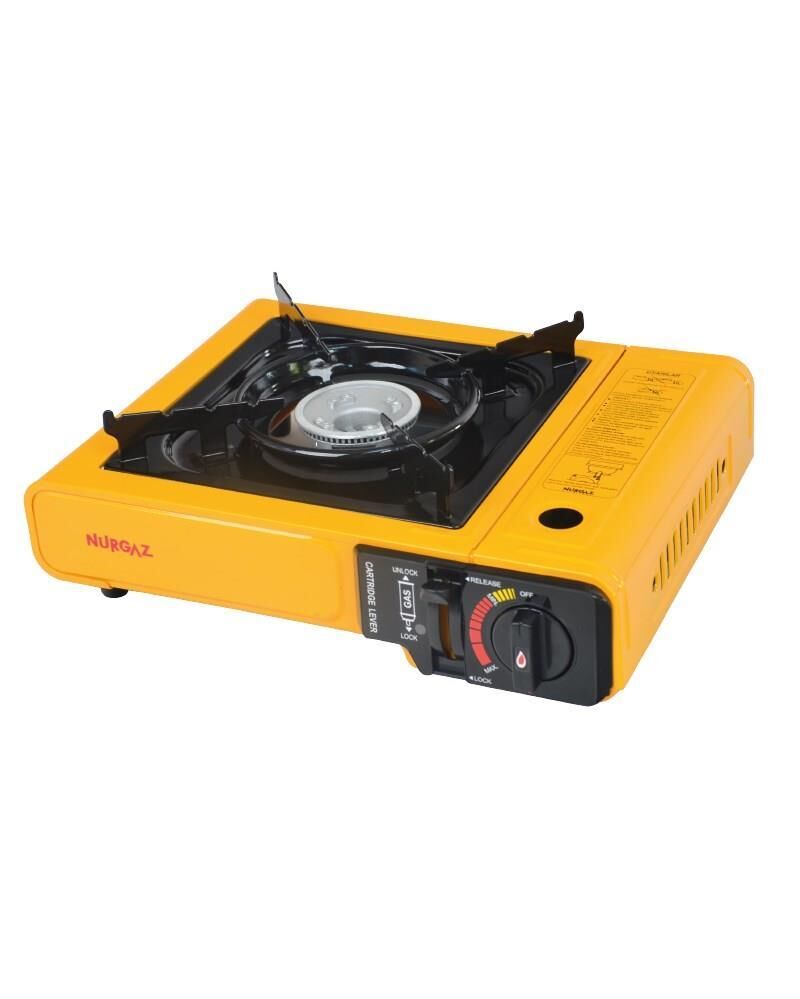 Nurgaz Portatif Tekli Piknik Ocağı Sarı