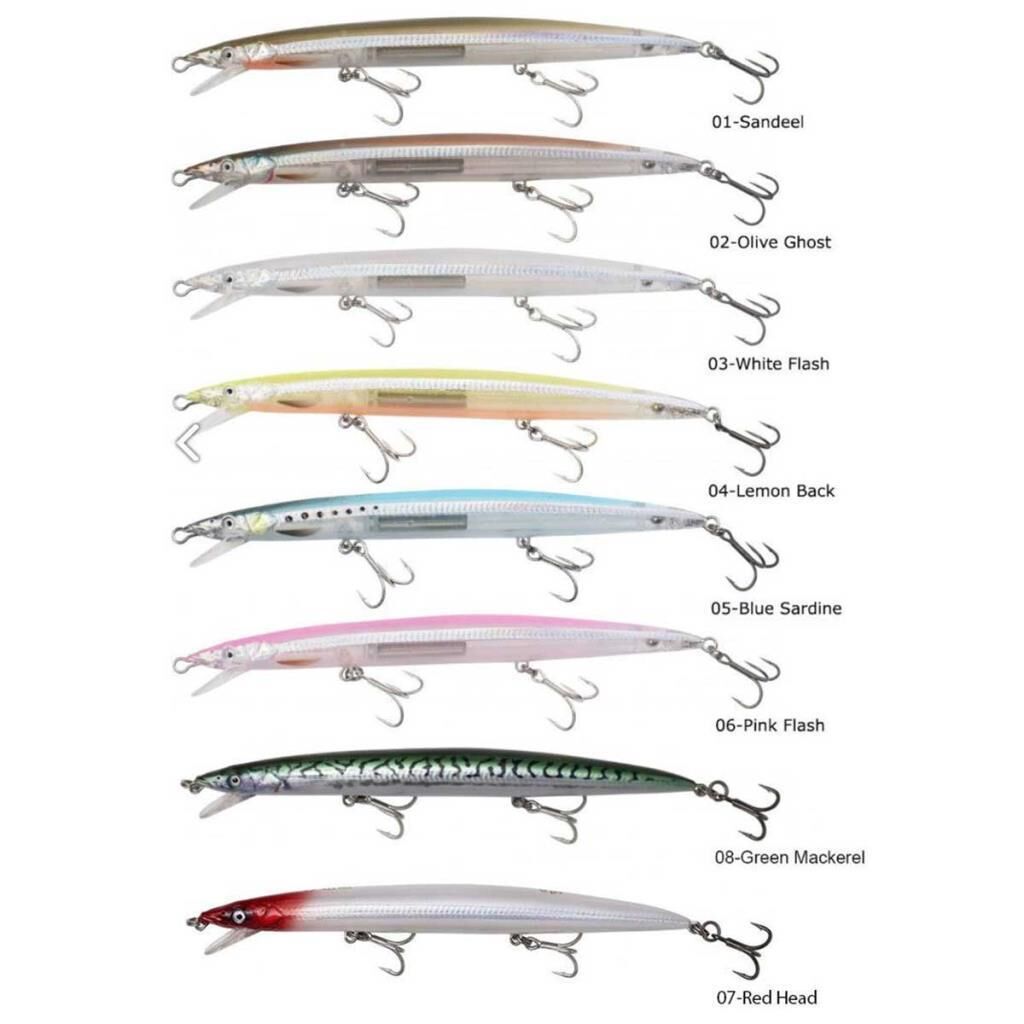 Savage Gear Sandeel Jerk Minnow 14.5Cm 14Gr Suni Yem WHİTE FLASH