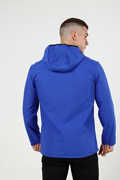 North Trace Outrack Erkek Softshell Mont Saks Mavi - S