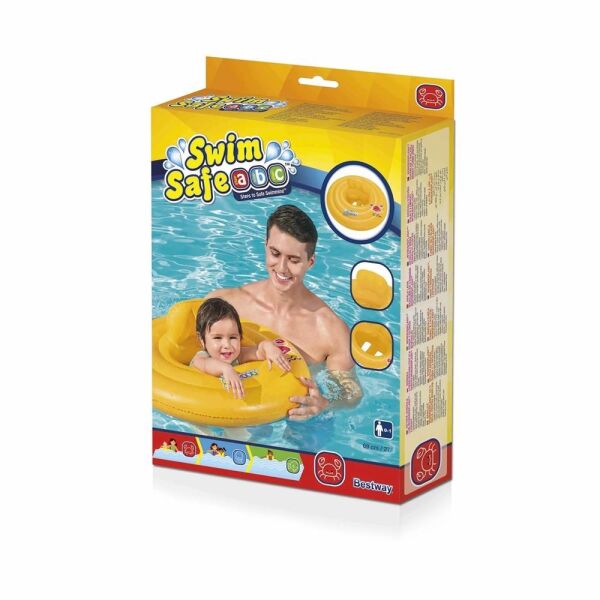 Bestway Swim Safe ABC 69cm Wondersplash Round Baby Boat [Bebe Flatörü]