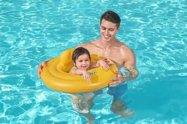 Bestway Swim Safe ABC 69cm Wondersplash Round Baby Boat [Bebe Flatörü]