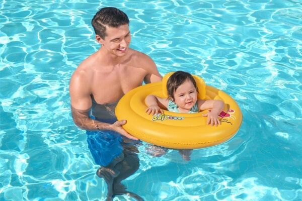 Bestway Swim Safe ABC 69cm Wondersplash Round Baby Boat [Bebe Flatörü]