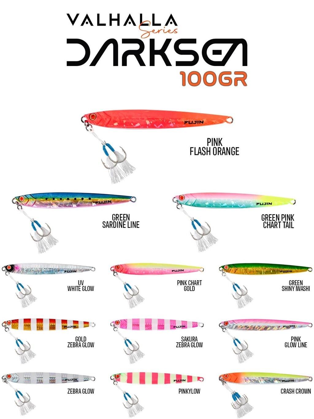 Fujin Valhalla Darksea 100gr Metal Jig Yem