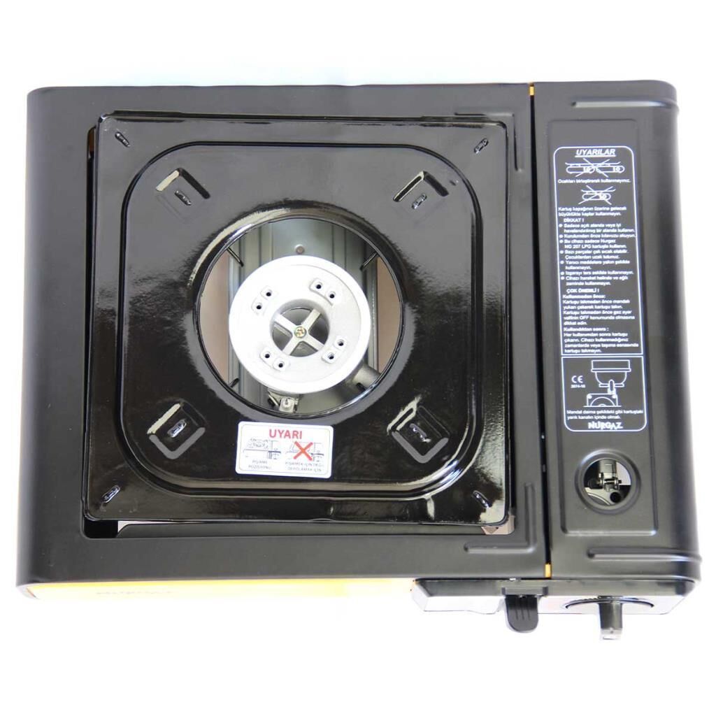 Nurgaz Portatif Tekli Piknik Ocağı SİYAH