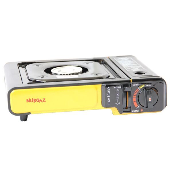 Nurgaz Portatif Tekli Piknik Ocağı SİYAH