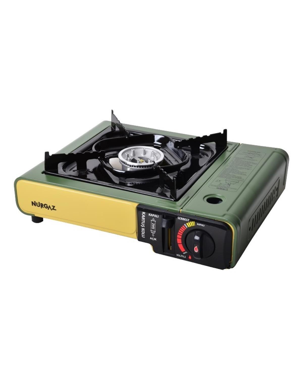 Nurgaz Portatif Tekli Piknik Ocağı HAKİ