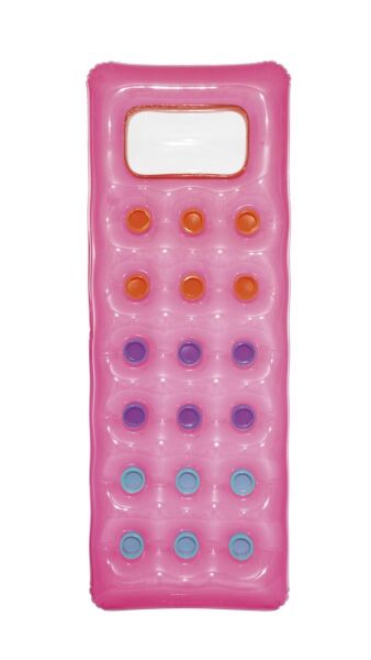 Bestway Fashion Lounge 188 x 71 cm Pencereli Deniz Yatağı PEMBE