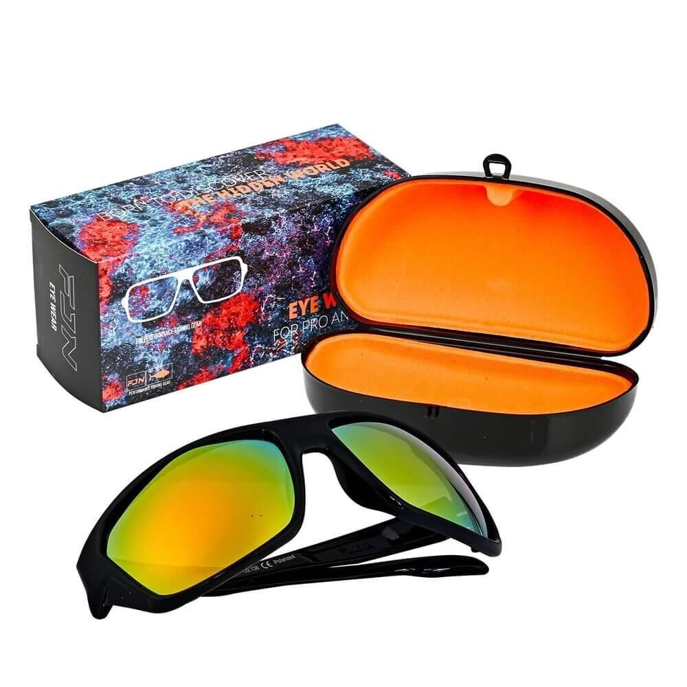 Fujin Pro Angler Polarize Güneş Gözlüğü Orange/Shiny Black