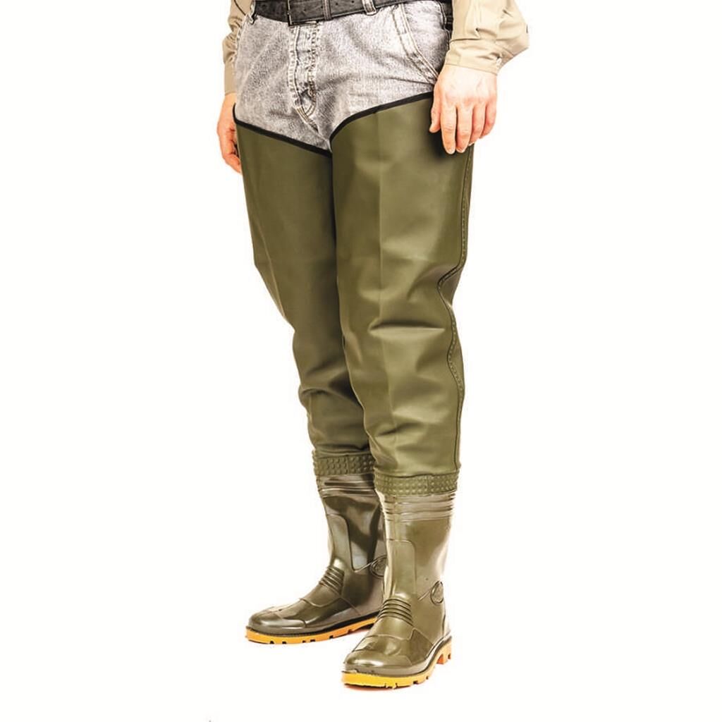 Gezer Çift Baskılı Kasık Çizme HAKİ - 45