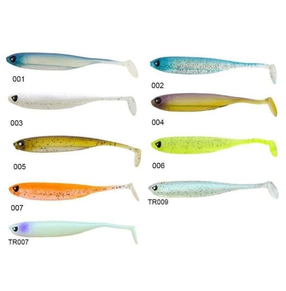 Lucky John Makora 3D Shad Tail 3'' 7.62Cm Silikon Yem