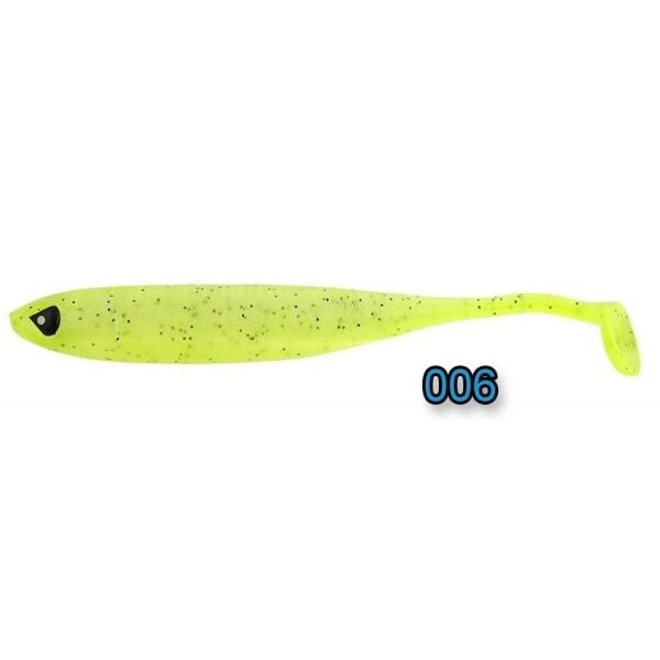 Lucky John Makora 3D Shad Tail 3'' 7.62Cm Silikon Yem