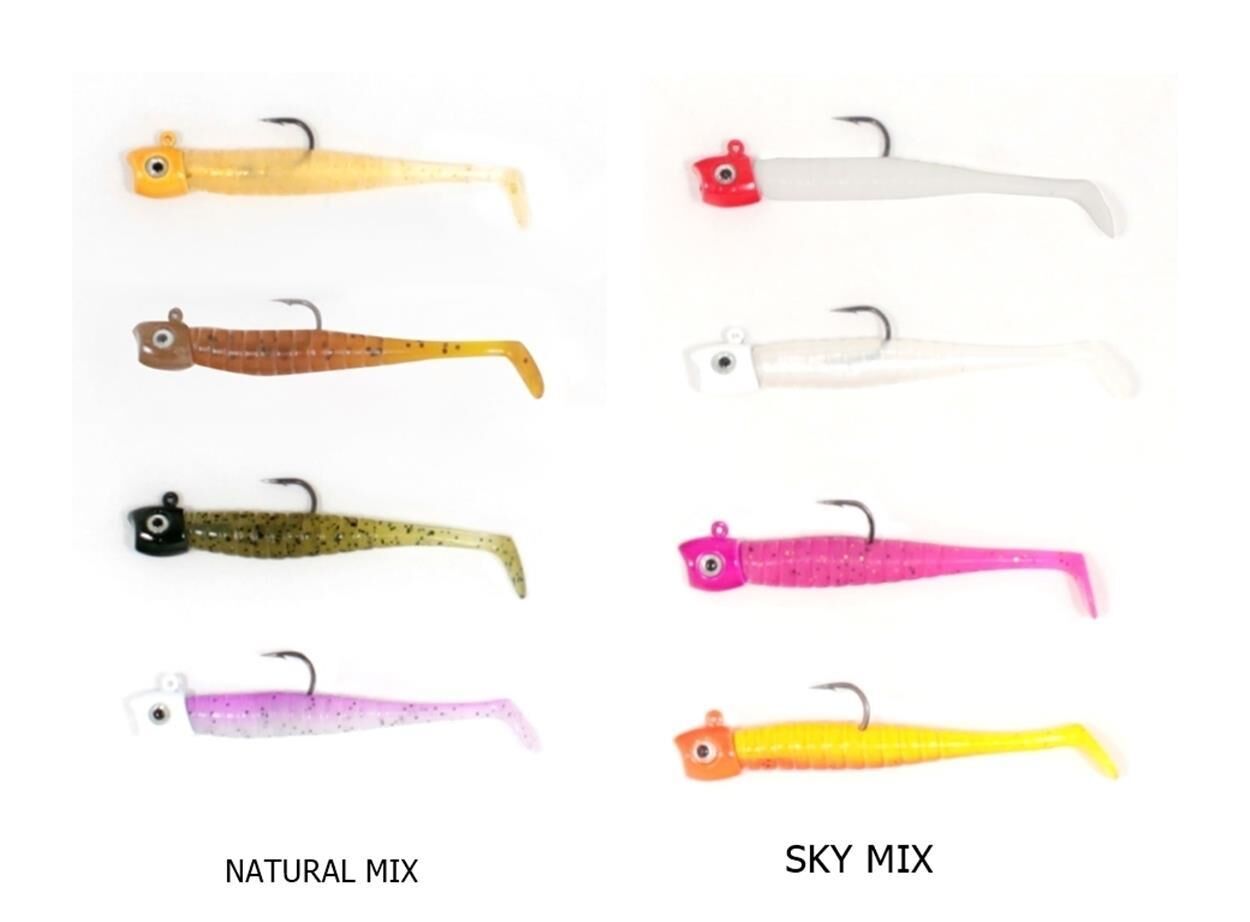 Ryuji Mebaru Shad 65mm 3,8gr Micro Shad Silikon Yem