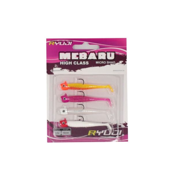 Ryuji Mebaru Shad 65mm 3,8gr Micro Shad Silikon Yem
