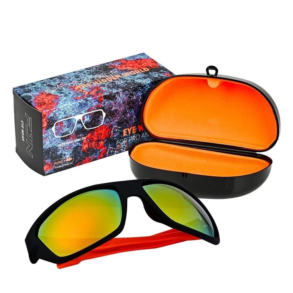 Fujin Pro Angler Polarize Güneş Gözlüğü Orange/Black OR