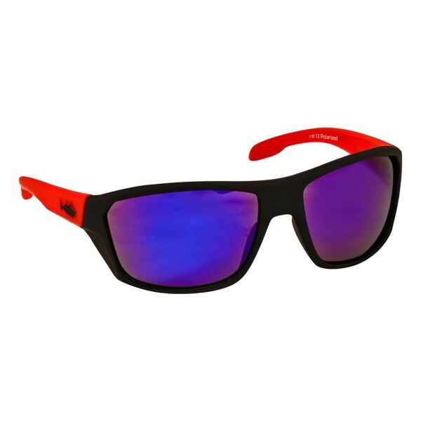 Fujin Pro Angler Polarize Güneş Gözlüğü Purple/Red Black Frame