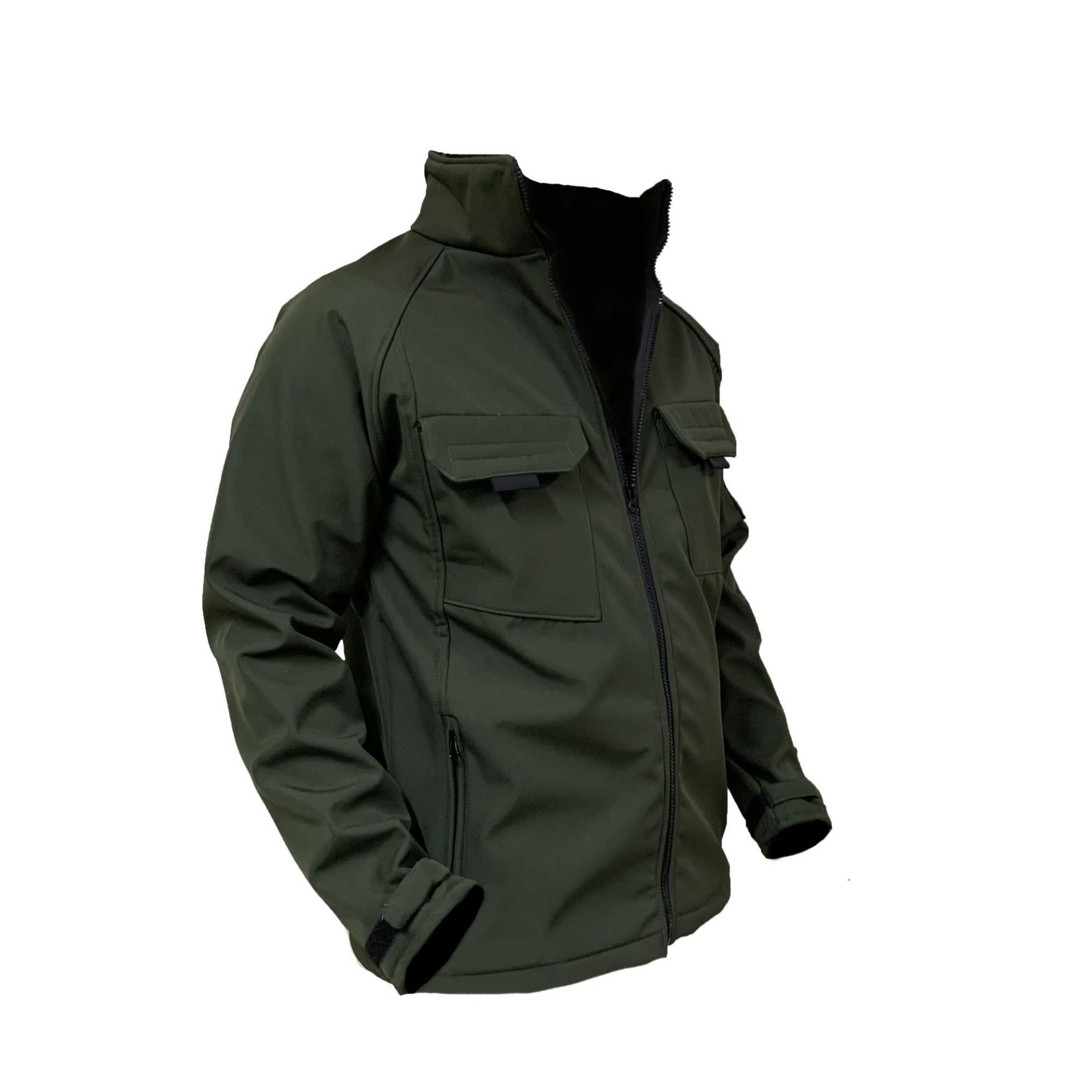 North Trace Combat Erkek Softshell Mont HAKİ - XL