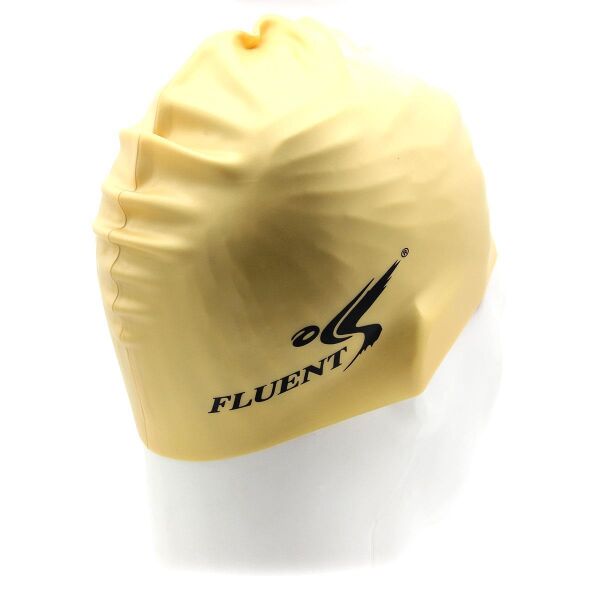 Fluent Çantalı Renkli Silikon Swim Cap Yüzücü Bone