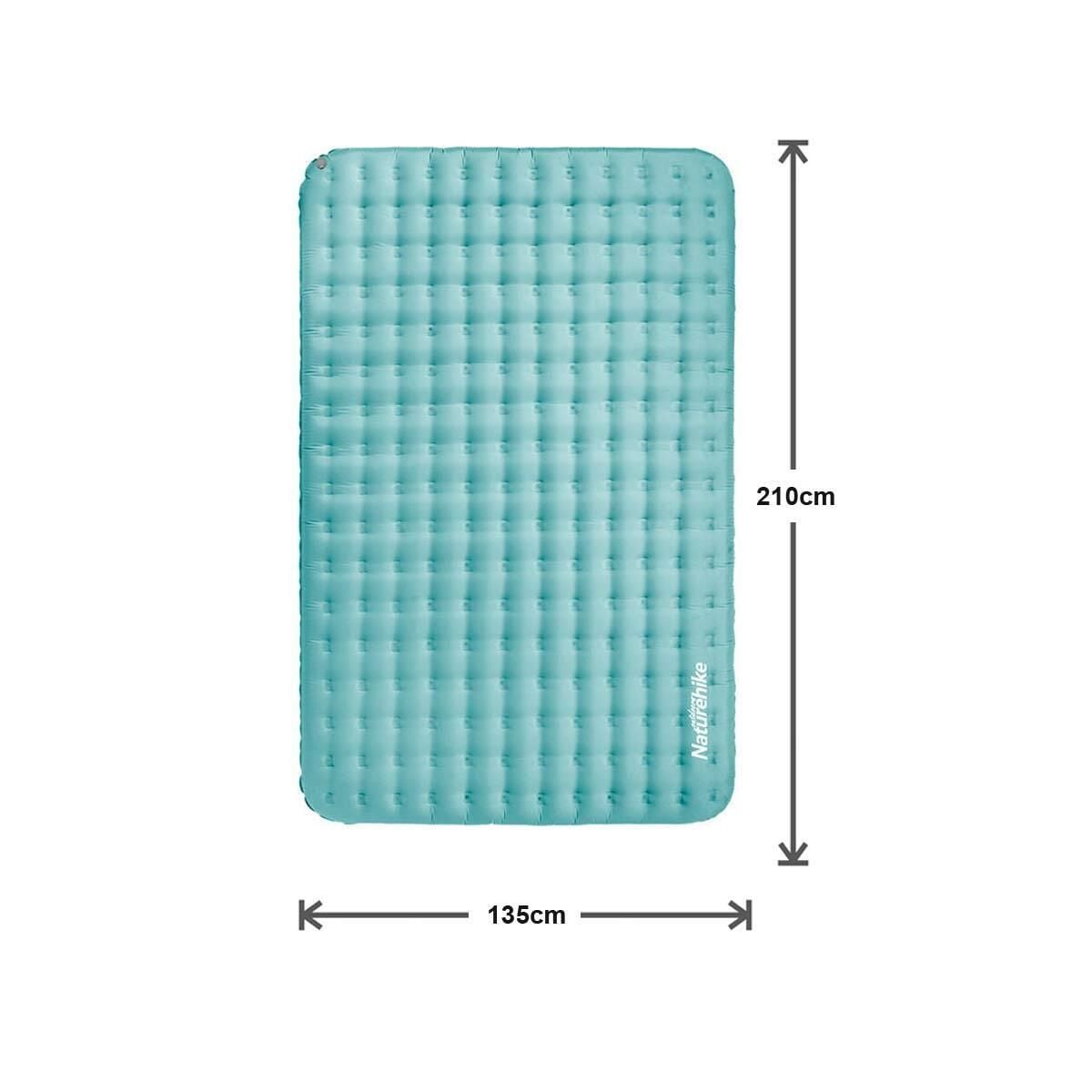 Naturehike TPU Thick Siesta Çift Kişilik Şişme Kamp Matı MAVİ