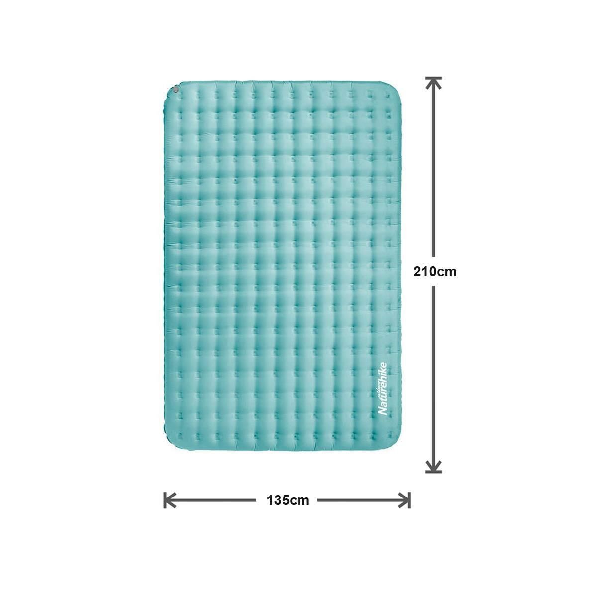 Naturehike TPU Thick Siesta Çift Kişilik Şişme Kamp Matı MAVİ