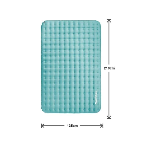 Naturehike TPU Thick Siesta Çift Kişilik Şişme Kamp Matı MAVİ