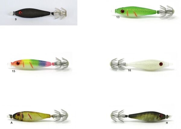 Captain 3007 Kalamar Zokası 5 cm Metsuki Soft Squid 13