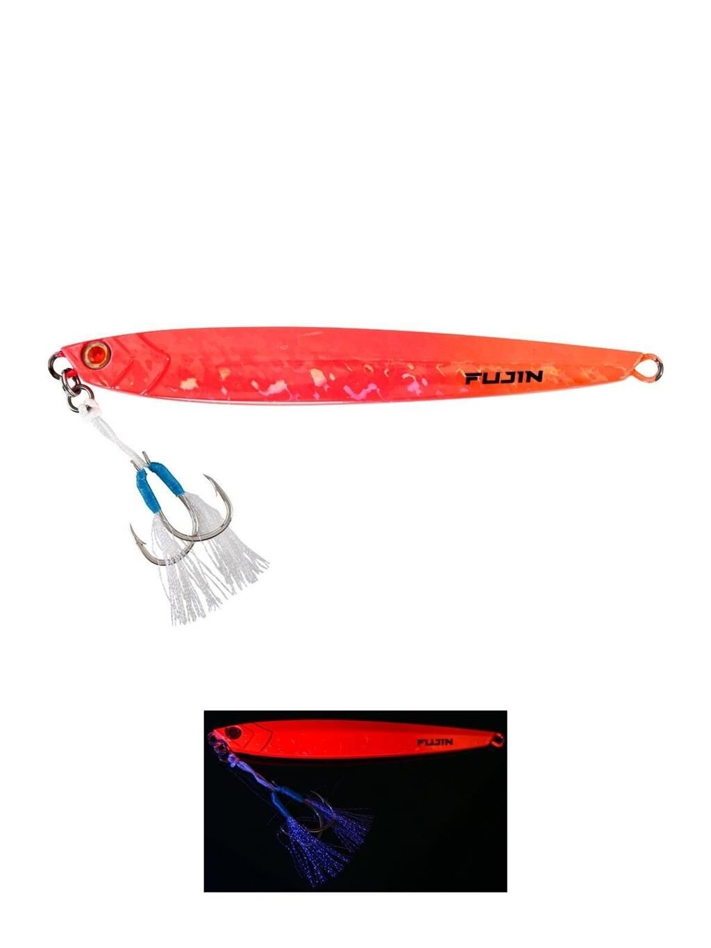 Fujin Valhalla Darksea 100gr Metal Jig Yem Pink Flash Orange