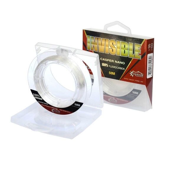 Captain Casper Nano FluoroCarbon Olta Misinası 50mt