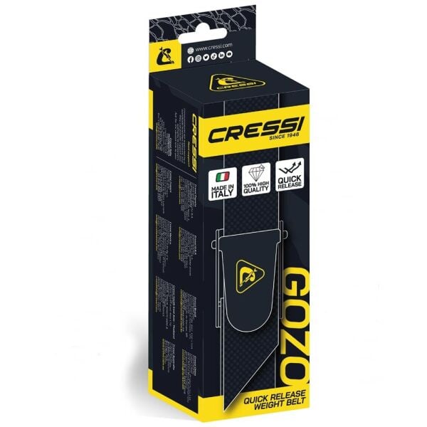 Cressi Gozo Ağırlık Kemeri BLACK