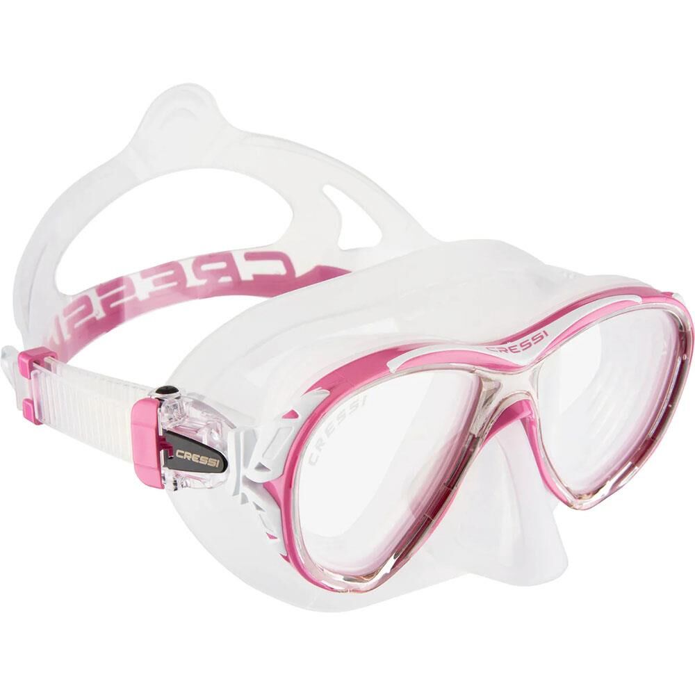Cressi Naxos Dalış Maskesi CLEAR/PINK
