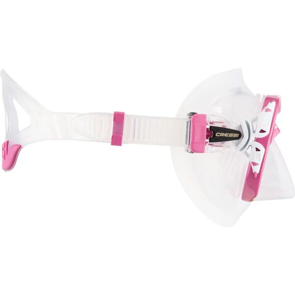 Cressi Naxos Dalış Maskesi CLEAR/PINK