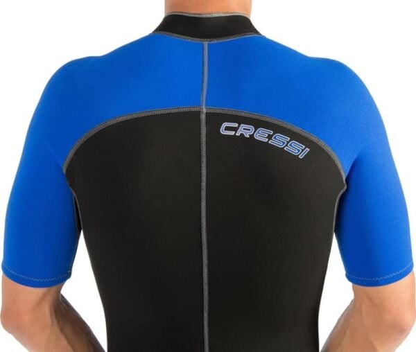 Cressi Lido Man Shorty Dalış Elbisesi BLACK - BLUE - 2MM - 2XL