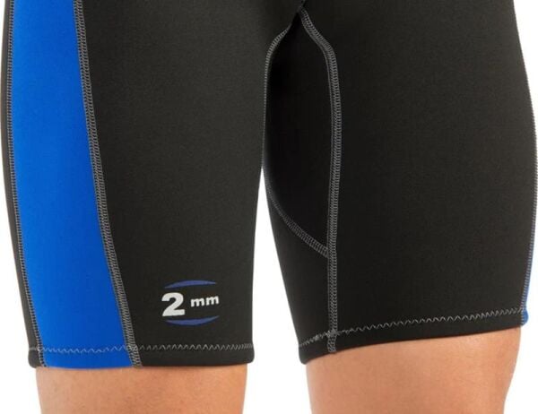 Cressi Lido Man Shorty Dalış Elbisesi BLACK - BLUE - 2MM - 2XL